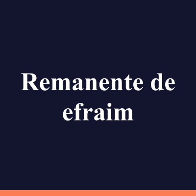 Remanente de efraim